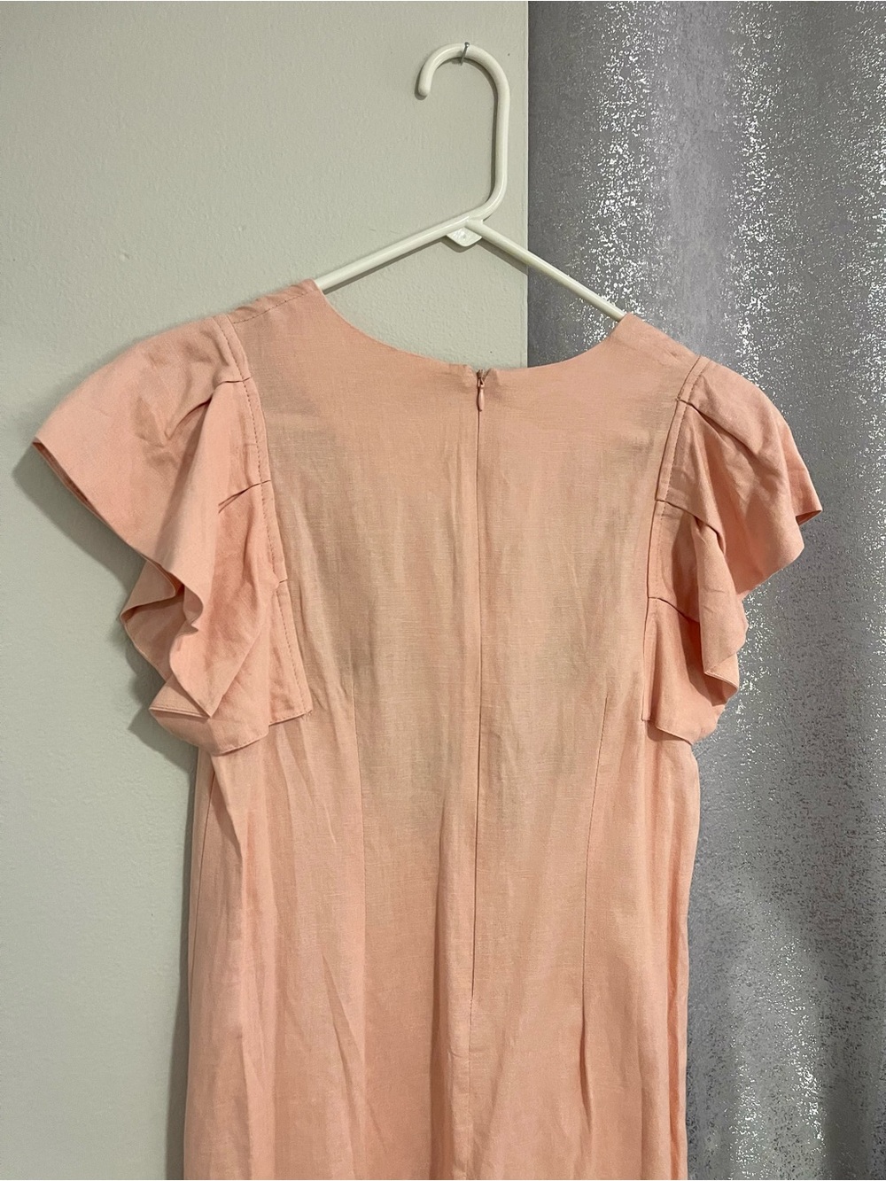 Tucknuck Pomander Place Pink Embroidered Linen Dress Size Small - Picture 9 of 14
